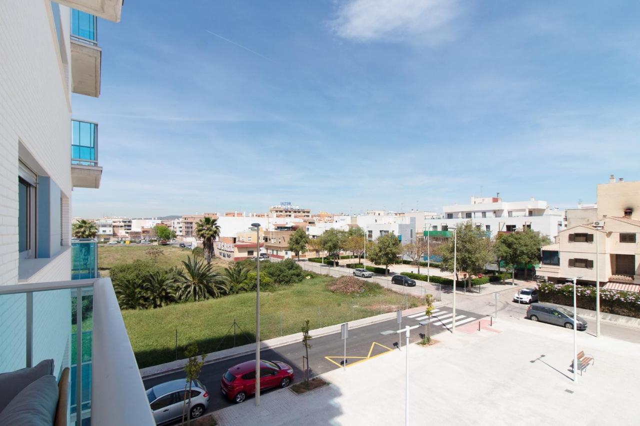 Global Properties, Moderno Apartamento A 3 Minutos De La Playa Sagunto 외부 사진