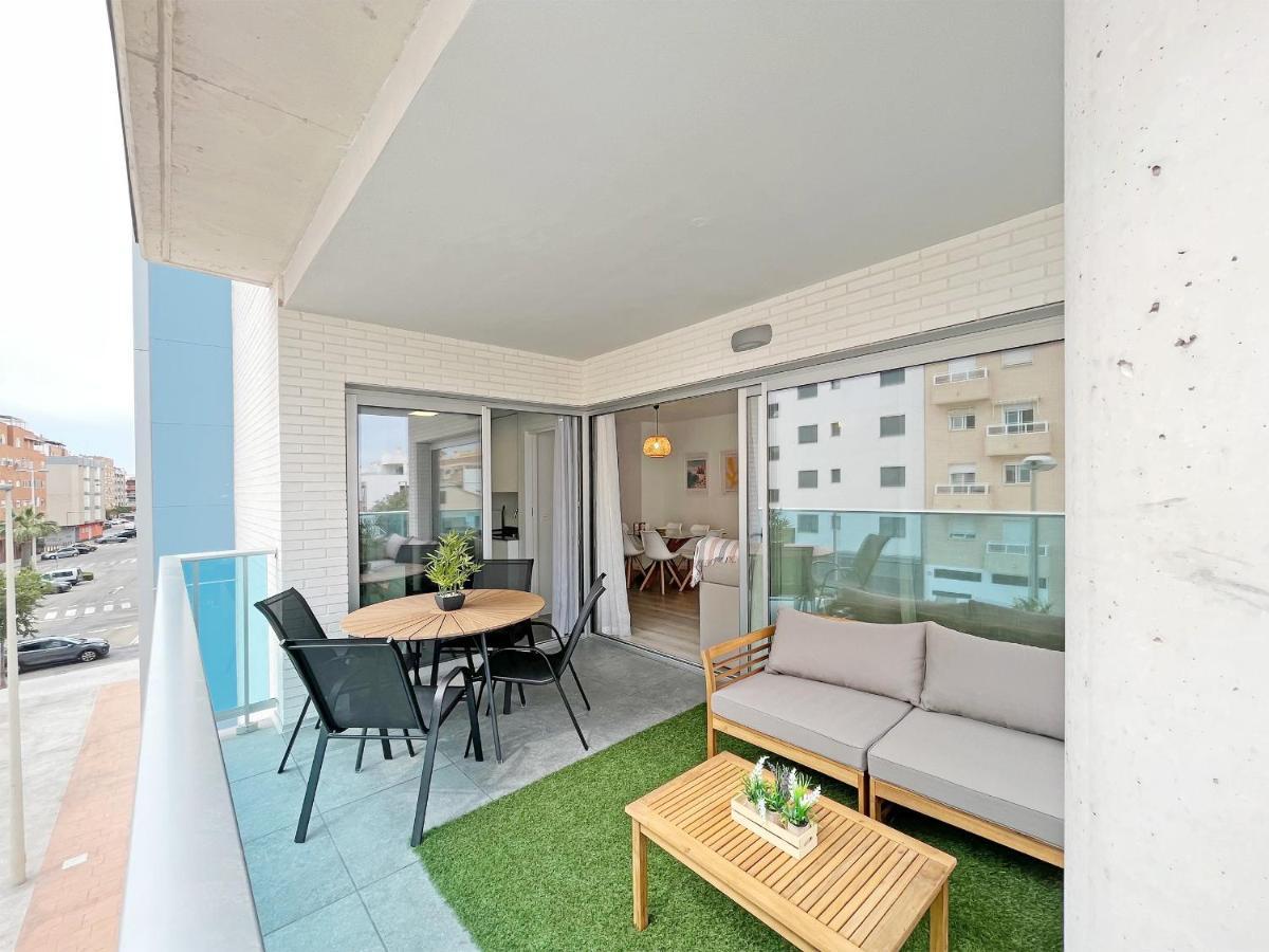 Global Properties, Moderno Apartamento A 3 Minutos De La Playa Sagunto 외부 사진