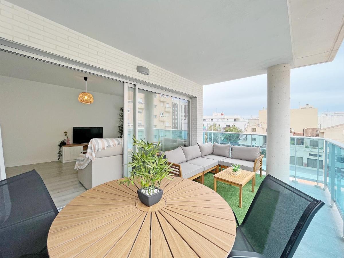 Global Properties, Moderno Apartamento A 3 Minutos De La Playa Sagunto 외부 사진